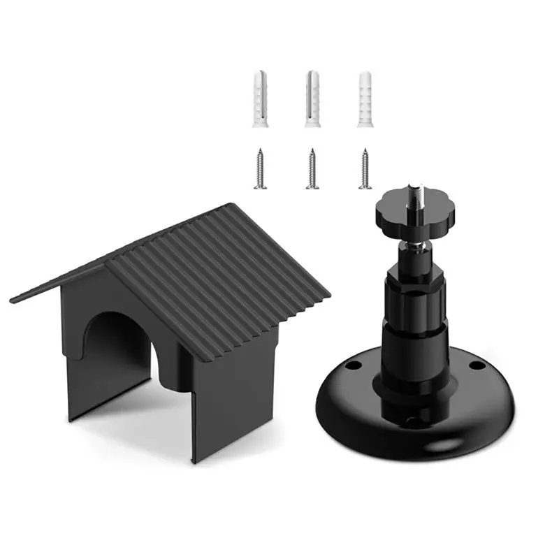 

1Set Waterproof Weather Resistance Plastic Camera Case Cover Adjustable Wall Mount Bracket for Yi Smart Camera Indoor Outdoor Ac