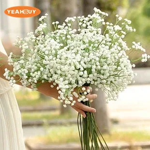 

30pcs 56CM Babysbreath Artificial Flowers PU DIY Wedding Party Home Decoration Supplies