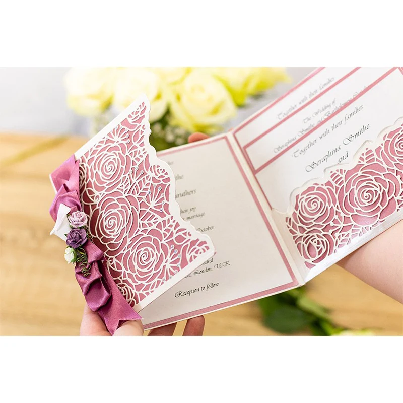  Split Lace Frame Metal Cutting Dies Stencils For DIY Scrapbooking Decoration Embossing Invitation C