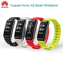 huawei Honor цветной браслет A2 умный Браслет 0,9" OLED экран монитор сердечного ритма Показать сообщение конец вызова IP67