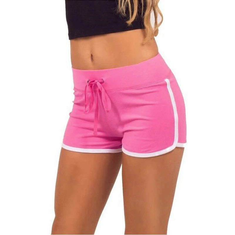hot pink shorts womens