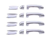 CITALL Car Acc Set ABS Chrome Door Handle+Cup Bowl Cover Trim for Toyota Land Cruiser Prado J 150 FJ150 2010 2011 2012 2013 2014