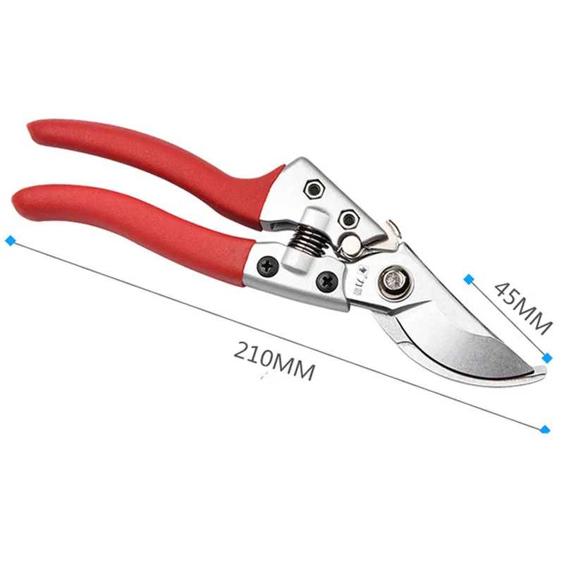 Высокоуглеродистая сталь 8 дюймов/210 мм садовые секаторы инструмент для прививки фруктовых деревьев секаторы садовые инструменты бонсай режущие секаторы