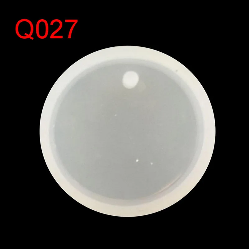 5pcs/1pcs Silicone Pendant Mold Resin Silicone Mould Handmade DIY Jewelry Making Epoxy Resin Molds Square Round Oval Rectangle - Цвет: 1pcs