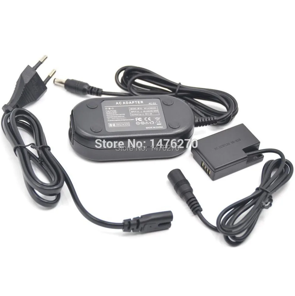

ACK-E18 power adapter charger+DR-E18 DC Coupler LP-E17 dummy battery for Canon EOS 750D T6i 760D T6S 800D X9i 200D 77D 9000D X8i