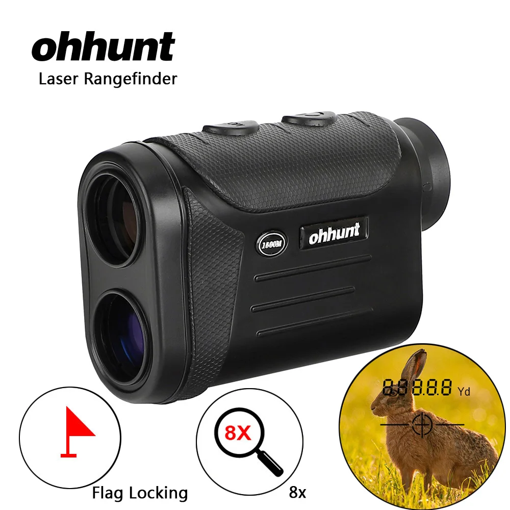 Ohhunt охотничий оптический многофункциональный лазерный дальномер 8X 600 м 800 1500