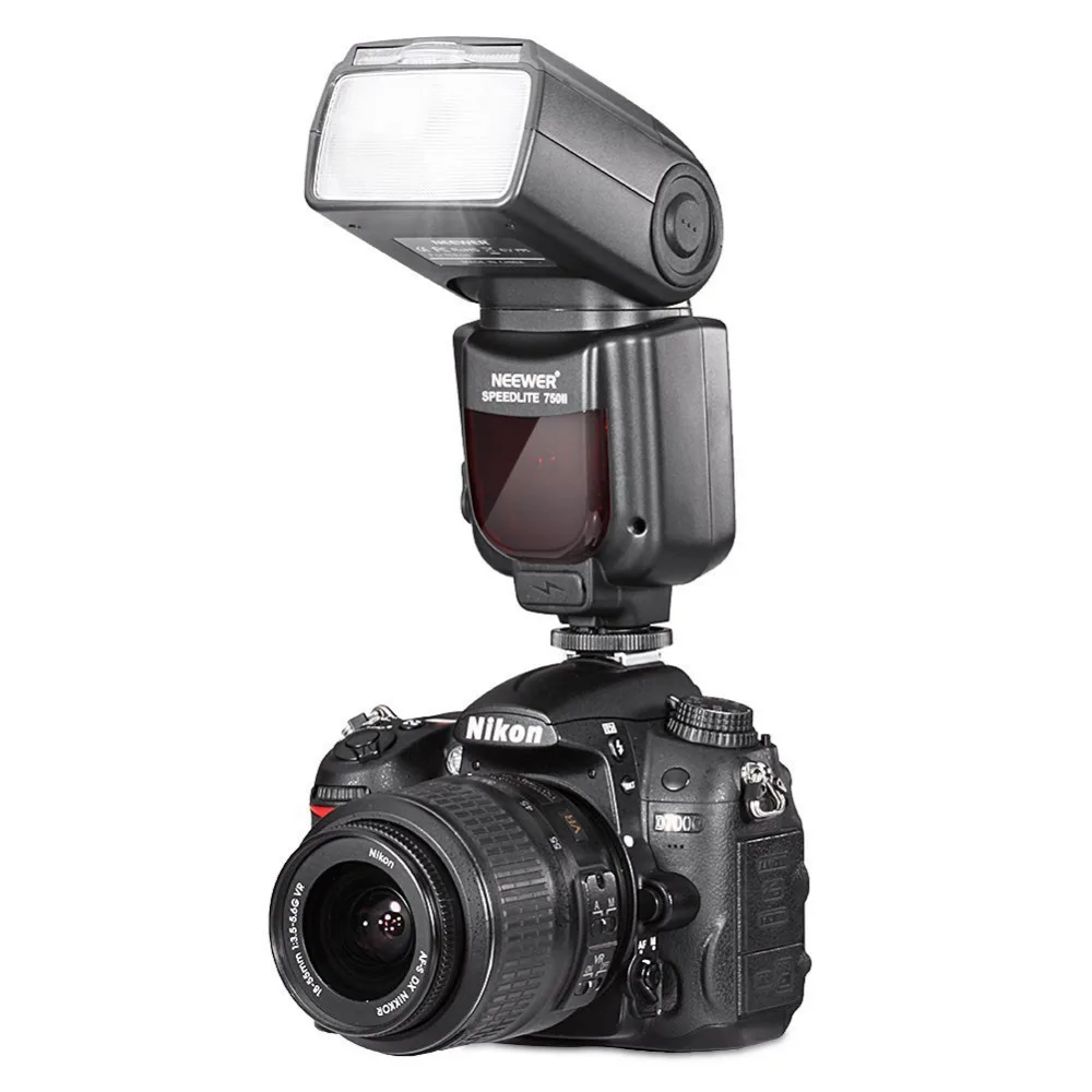 Billig Neewer 750II TTL Flash Speedlite mit LCD Display für Nikon D5000 D3000 D3100 D3200 P7100 D7000 D700 Serie und Andere nikon DSLR