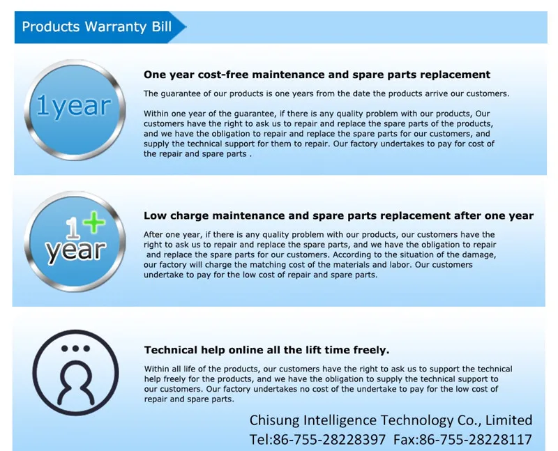 porduct warranty