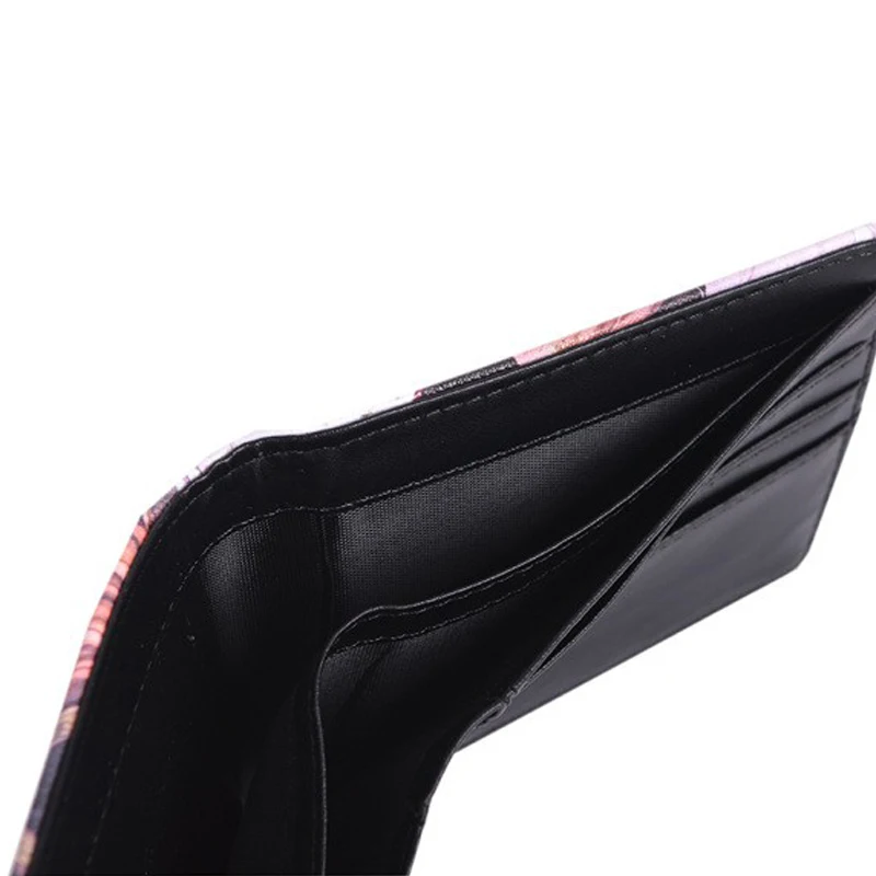 Японский кошелек из искусственной кожи с рисунком аниме Нацумэ Yuujinchou Короткие