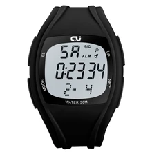 CU Brand Women Sports Watches Men Military LED Digital Watch Fashion Casual Luxury Dress Wristwatches Student Clock 2016 New