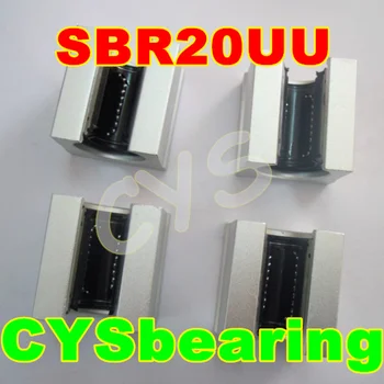 

20pcs/lot SBR20UU Linear bearing block, slide unit for CNC 20mm shaft rail