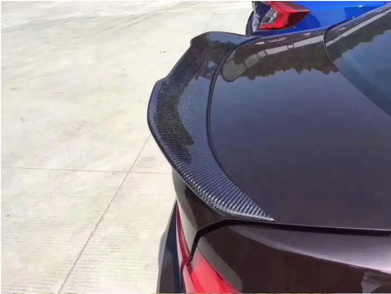 

Carbon Fiber CAR REAR WING TRUNK LIP SPOILER FOR BMW F22 M235 2 Series F87 M235i 2016 2017 2018 2019 BY EMS