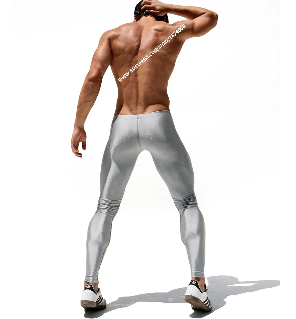 Aimpact Sexy Fashion Skinny Men Sport Pants Athletic Slim Fitted Running Men's Pants Gym Sexy Tight Causal Sweatpants AQ15 (19)