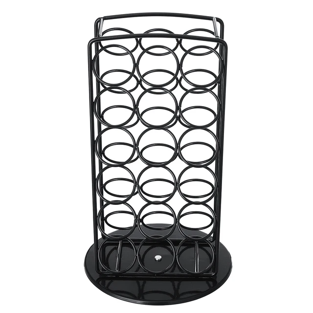 Cheap Tabletop 36 Capsules Coffee Pod Holder Black Storage Rack Nespresso Coffe Capsules Tower Stand Kitchen Accessories Organizer Cheap Tabletop 36 Capsules Coffee Pod Holder Black Storage Rack Nespresso Coffe Capsules Tower Stand Kitchen Accessories Organizer