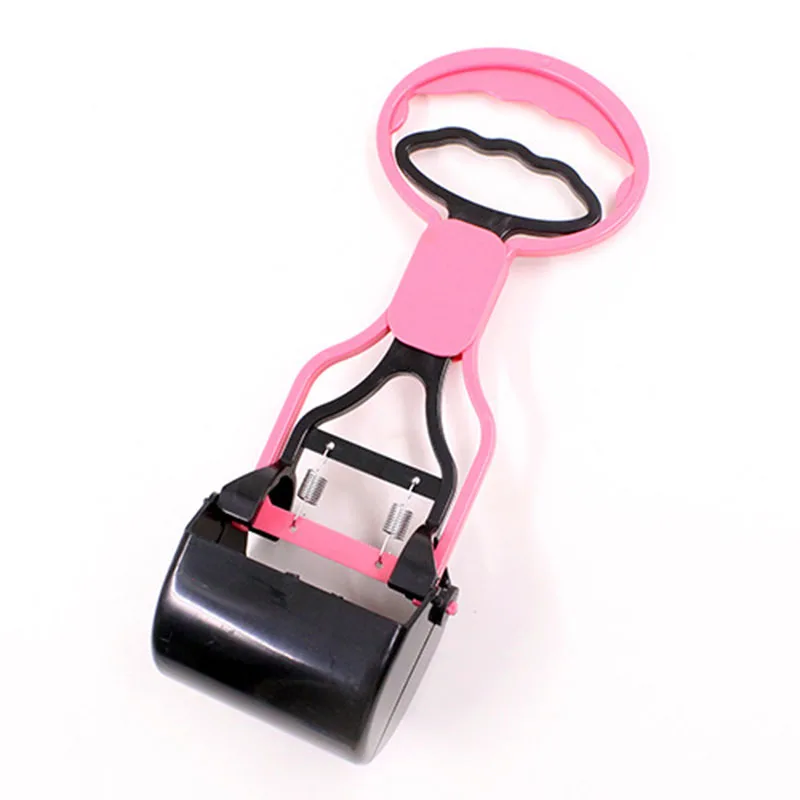 

Cat Dog Pooper Scooper Waste Easy Pickup Walking Pet Puppy Poo Poop Grabber Picker Cleaning Tool Random Color E2S
