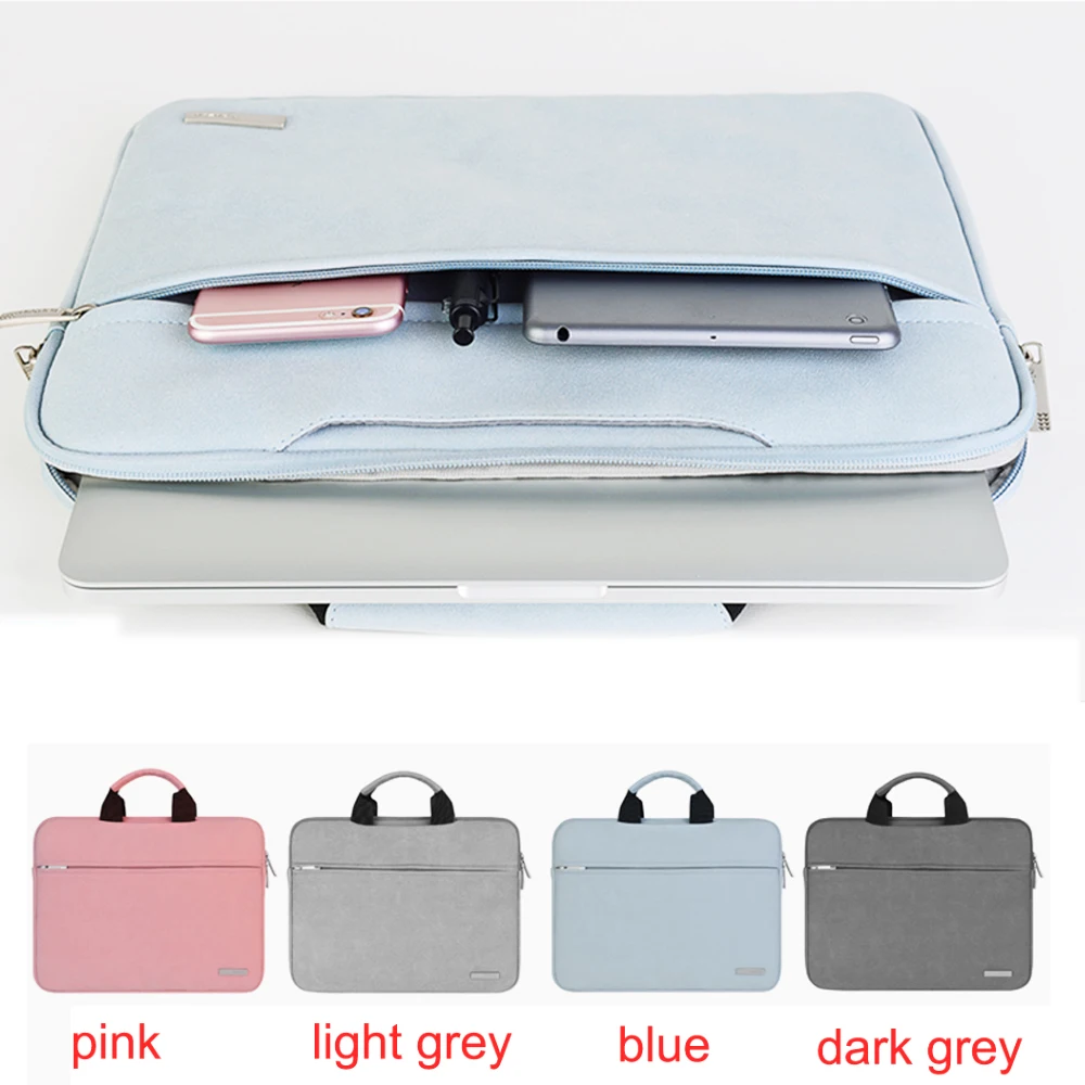 Matte Surface Briefcase Laptop Bag Case For Xiaomi Notebook Sleeve For Macbook Pro Air Dell Asus Acer Lenovo 11 13 14 15 15.6 Matte Surface Briefcase Laptop Bag Case For Xiaomi Notebook Sleeve For Macbook Pro Air Dell Asus Acer Lenovo 11 13 14 15 15.6