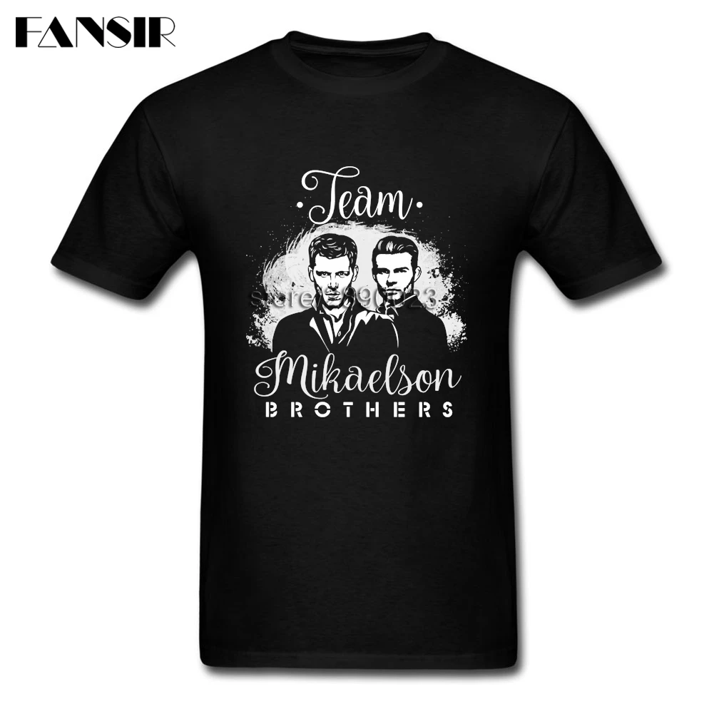 

Fashion The Vampire Diaries The Originals T-shirt Man Short Sleeve Crewneck Cotton Men Shirt Camisetas Over Size