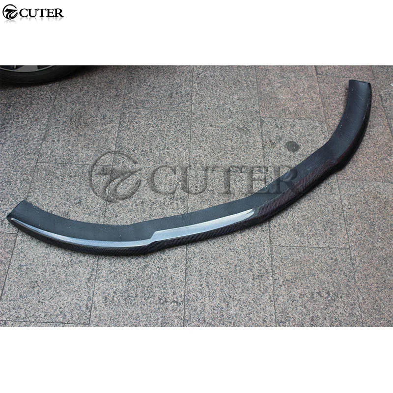 W176 A200 A250 A45 AMG углеродное волокно передний бампер спойлер для Mercedes Benz A260 2013