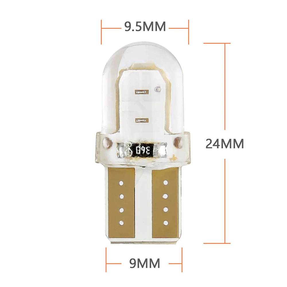 Автомобильный светодиодный W5W 194 168 Canbus Клин Замена просвет парковка T10 белый, работающего на постоянном токе 12 В в Водонепроницаемый светодиодный лампы 12V лампада светильник ошибок