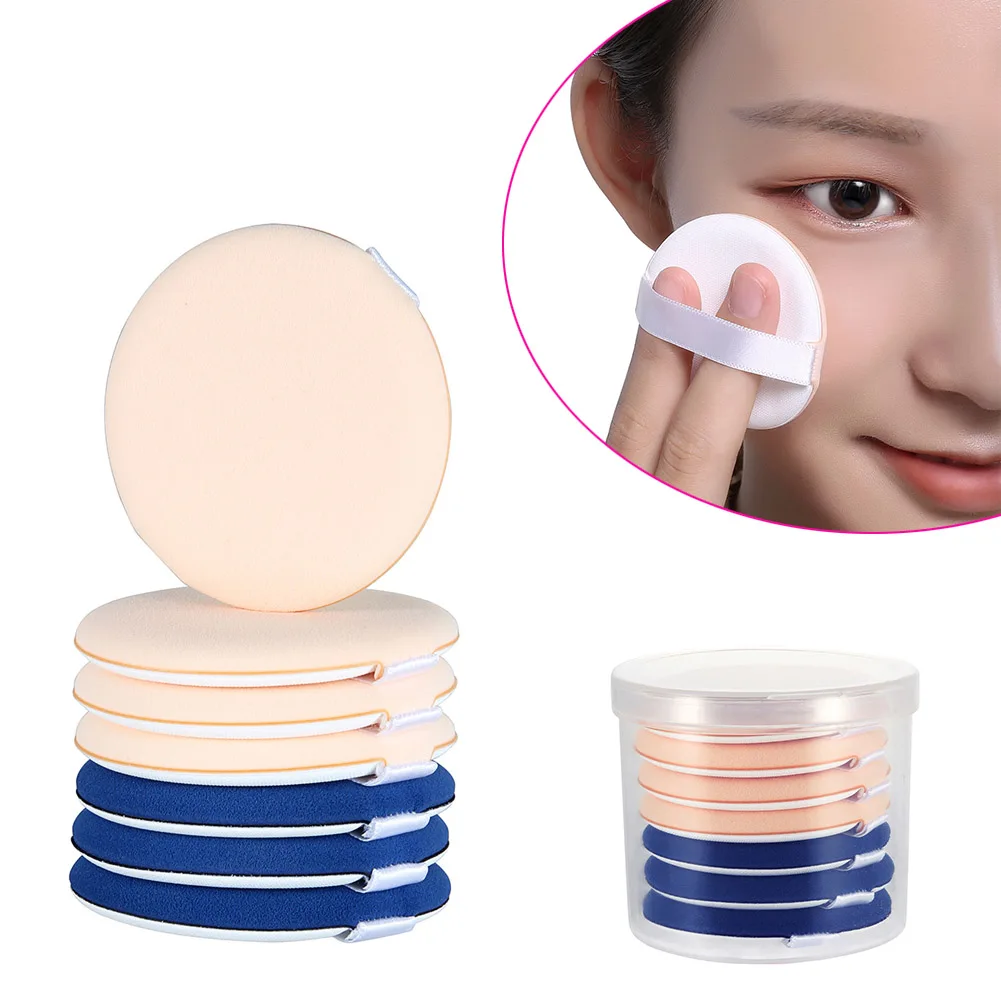 

2/7 Pcs Cosmetic Puff Makeup Foundation Sponge Powder Smooth Beauty Cosmetic For Women Lady Makeup Tool HB88