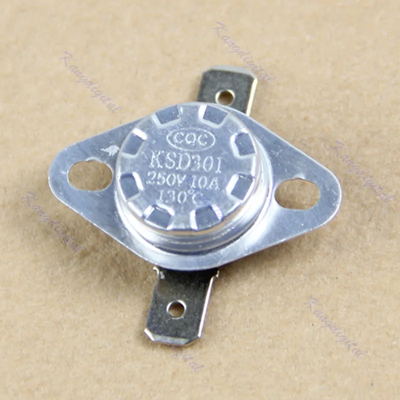 Temperature Controlled Switch KSD301 130 c Normal Close NC Thermostat