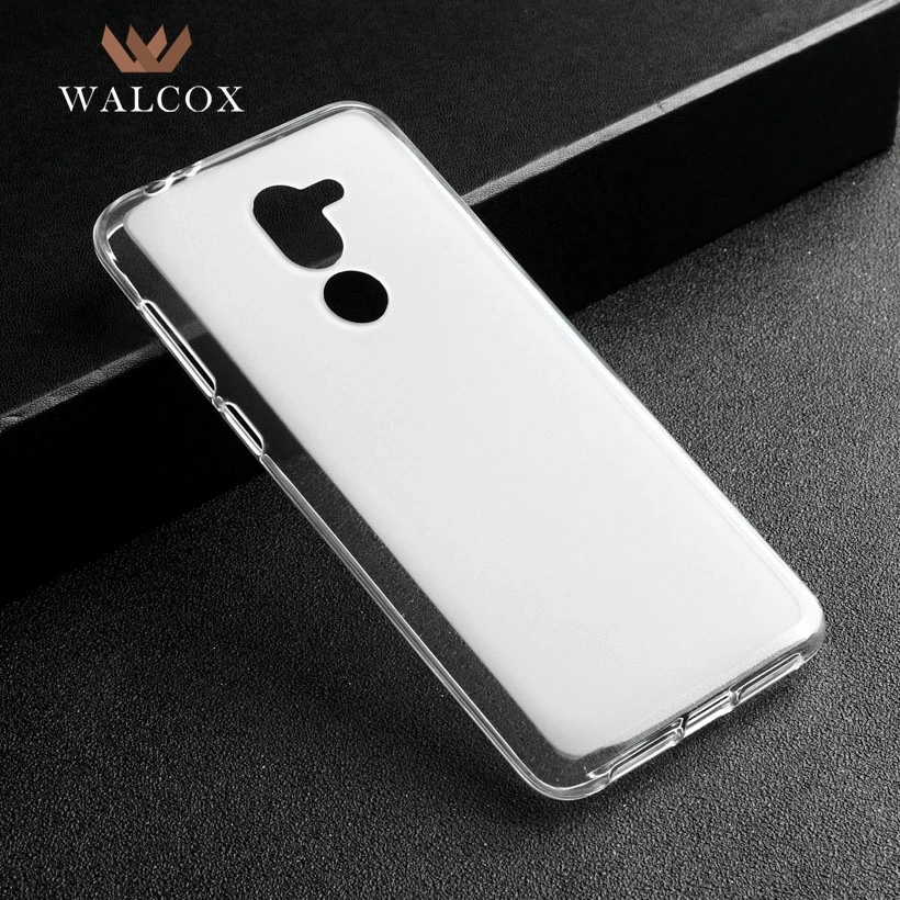 

Soaptree Soft Cases For Alcatel 3x Case Cover Silicone For Alcatel 3x 5058Y Case Coque Back White 5058Y