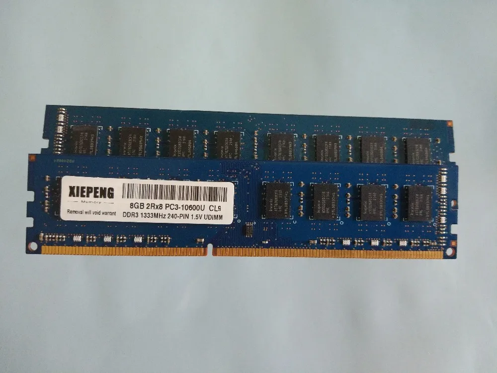 Настольная память 4 Гб 2Rx8 1333 МГц DDR3 8g 2 pc3 10600 RAM 240 контактный UDIMM|Оперативная память|