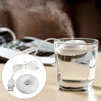 

Fashion UFO USB Air Humidifier Mini Portable Donuts Spacecraft Air Purifier Aroma Diffuser MistMake Home Office Car Best Selling