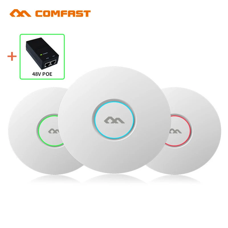 

Comfast CF-E320V2 Wireless Ceiling AP Access Point Mount Enterprise WiFi System 300Mbps Networks Long Range IEEE 802.11n