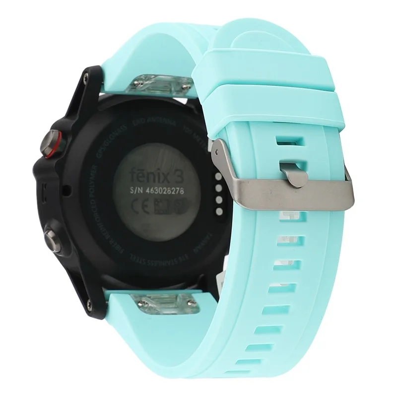 Ремешок силиконовый для наручных часов быстросъемный браслет Garmin Fenix 6X 6 6s 5S 5X 5 Watch