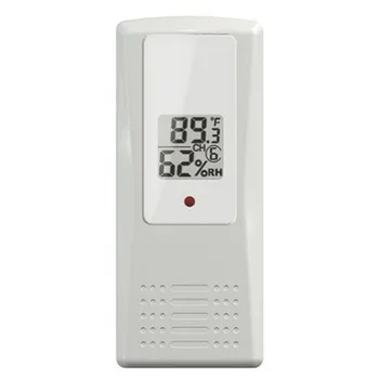 

Wireless Digital Thermometer Outdoor Indoor Thermo-Hygrometer Display With Launcher Emitter Temperature Remote Sensor Hygrometer