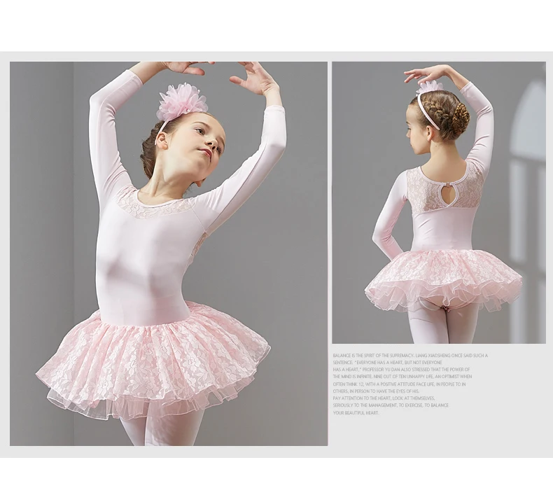Разноцветное балетное платье-пачка для девочек, трико, синяя юбка-пачка, боди, тренировочный комбинезон, кружевная Детская Одежда для