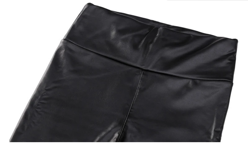 high waisted leggings ATHVOTAR Winter Leather Leggings Velvet Black Legging for Women Warm Thick Leggings Cold-Resistant Women Pants XS-2XL workout leggings