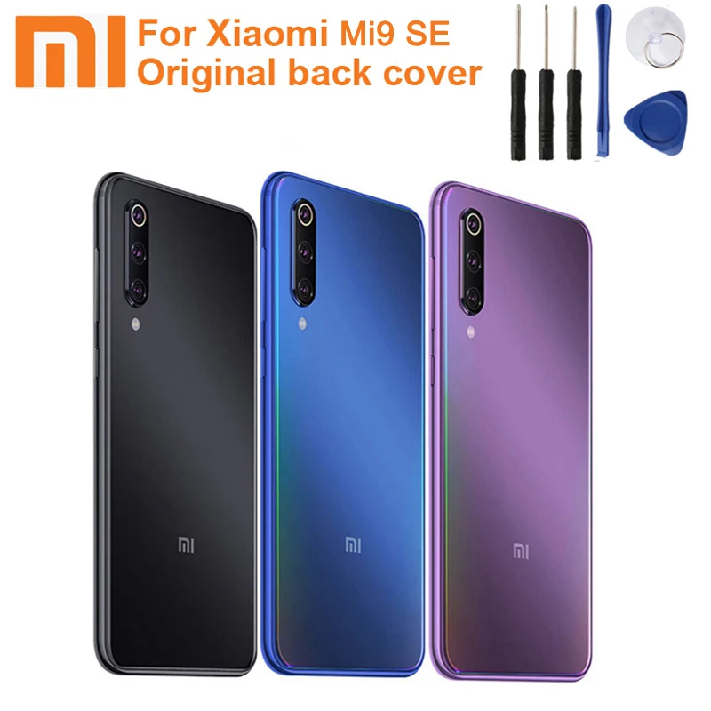 Оригинальная стеклянная батарея xiao mi Xiaomi, Задняя панель для Xiaomi mi 9 SE mi 9SE M9SE mi 9 SE, задняя крышка для телефона+ инструмент