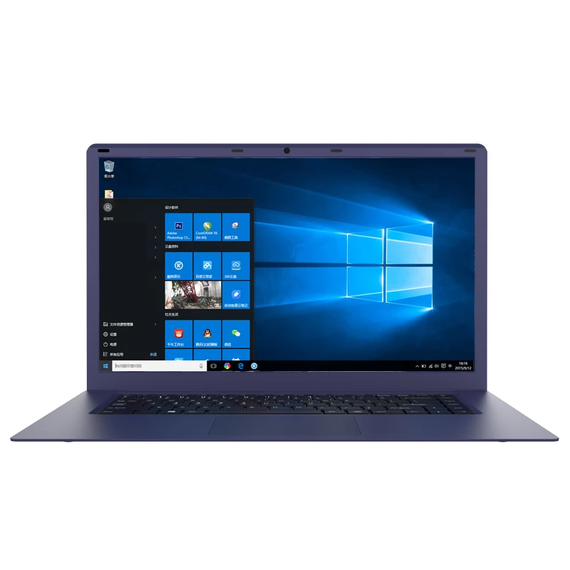 T-baoTbook R8 15,6 дюймов Intel cpu 4 Гб Ram 64 Гб EMMC Windows 10 система 1920*1080P экран нетбук ноутбук компьютер - Цвет: Синий