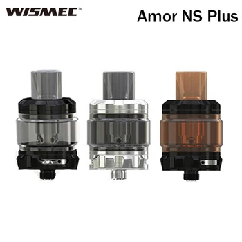 

Original Wismec Amor NS Plus Atomizer 2ml/4.5ml E Cigarette Tank WS04 MTL Coil for Wismec Active Box MOD Vape