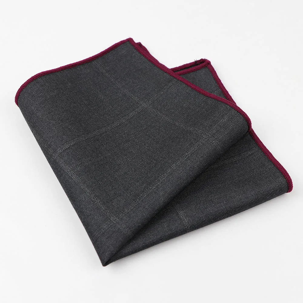 25 Модный популярный Полосатый плед Hankie класса Карманный квадратный Стильный платок мужской костюм галстук-бабочка для смокинга вечерние аксессуары подарок качество - Цвет: 25