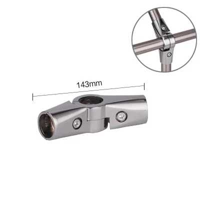 

2PCS/LOT Premintehdw 32mm tube clamp pipe clamps chrome aluminum display fittings Adjustable Elbow