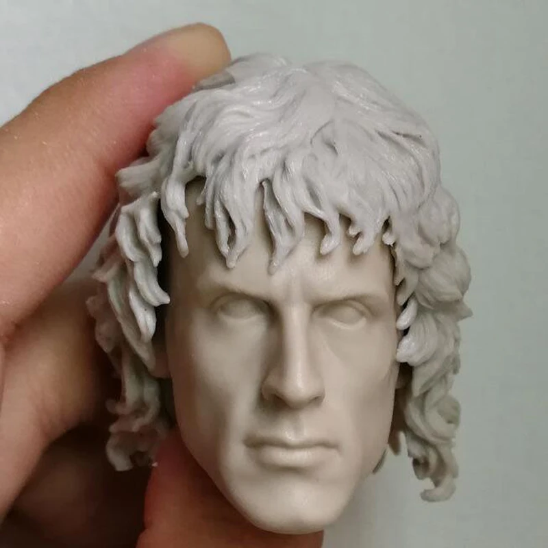 

1/6 Scale Custom Blank Head Sculpt Sylvest Stallone Rambo Unpainted