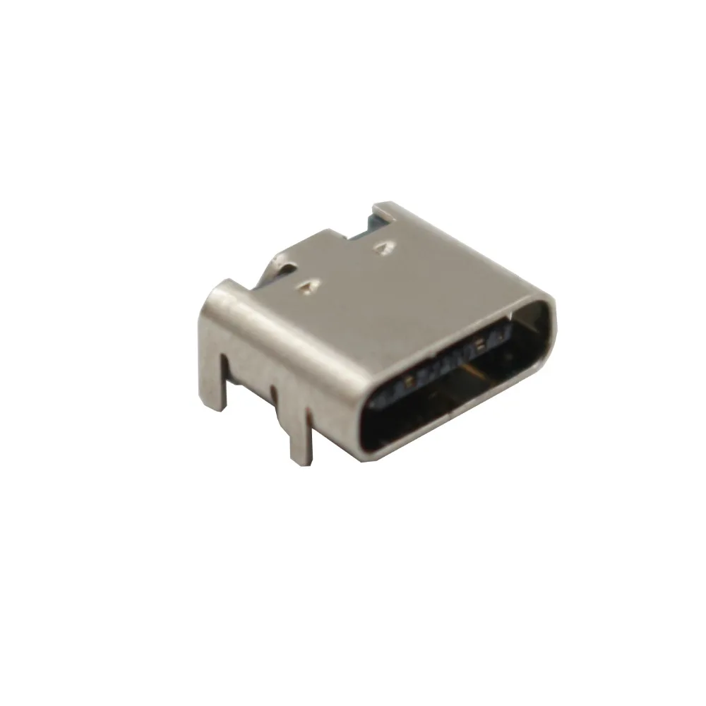 

50Pcs USB 3.1 Type C 4Legs 16 Pin Female Socket PCB Solder Connector SMT