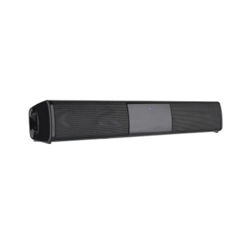 

BS-28 Home Theater Sensurround Multi-Function Bluetooth Soundbar Speaker 4 Full Range Horns 3.5mm Audio Input Micro Charging