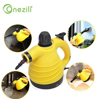 

Electric Steam Cleaner 220V Portable Handheld Steamer Multi Purpose Household Cleaner Attachments Kitchen Brush Tool EU Plug