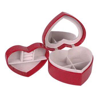 

Joyero Organizador Sale Rushed Free Shipping 2019 Double Peony Love Princess Korean Cosmetic Hand Factory Outlet Jewelry Boxes