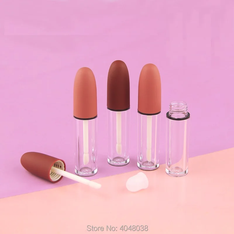 Empty Transparent PE Lip Gloss Tubes Plastic Lip Balm Tube Lip balm Container DIY 4ml Plastic Lip Cosmetic Container (6)