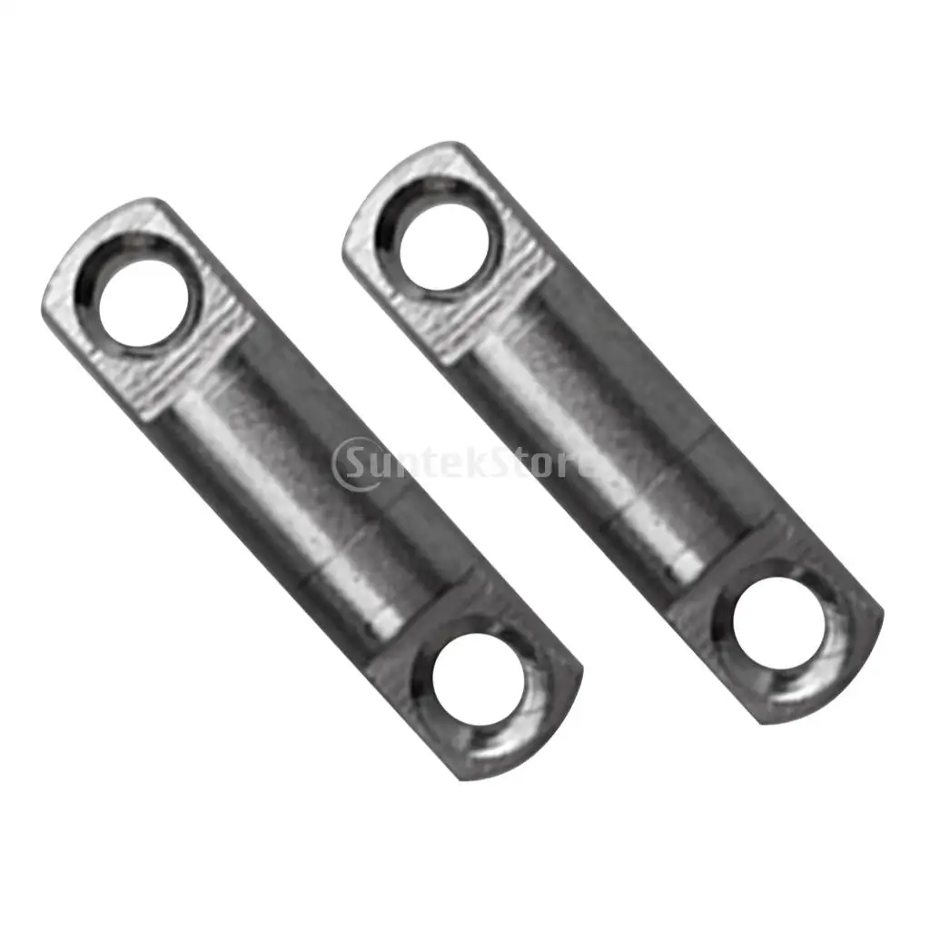 Pack 2 Stainless Steel Scuba Diving Diver Finger Reel Spool Line Double Swivels - Prevent Line Twisting