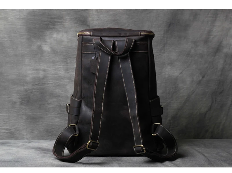 AETOO кожаная сумка на плечо ручной работы оригинальная головка рюкзак из воловьей кожи мужская и женская альпинистская сумка дорожная сумка