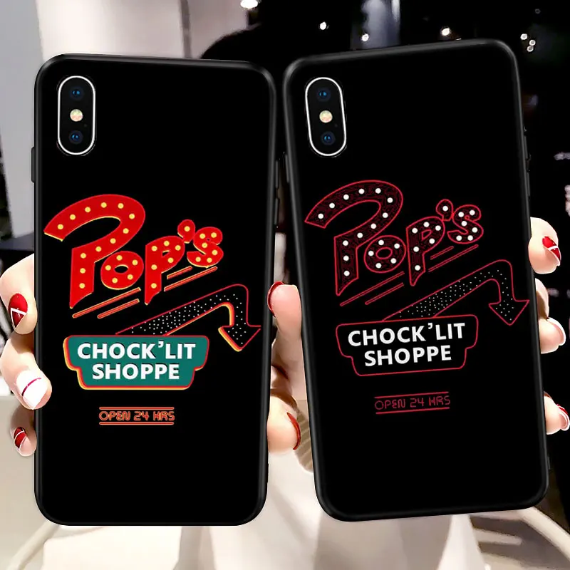 Чехол для телефона Riverdale Pop's South Side Serpent iPhone XS Max чехол 11 Pro X XR 6 6S 7 8 Plus мягкий