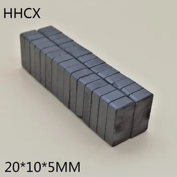 

10pcs/lot Y30 Square Ferrite Magnet 20*10*5 mm Permanent magnet 20mm x 10mm x 5mm f 20x10x5 mm