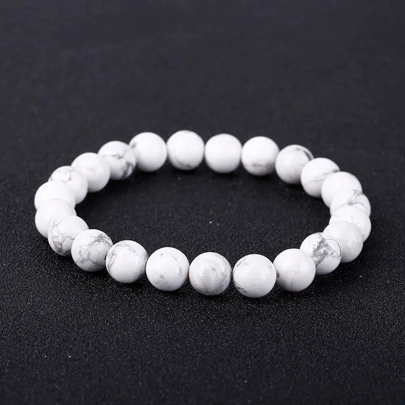 Новый стиль Мода Ювелирные Изделия Шарм Манжеты Размер Шарика 8 ММ Бирюзовый