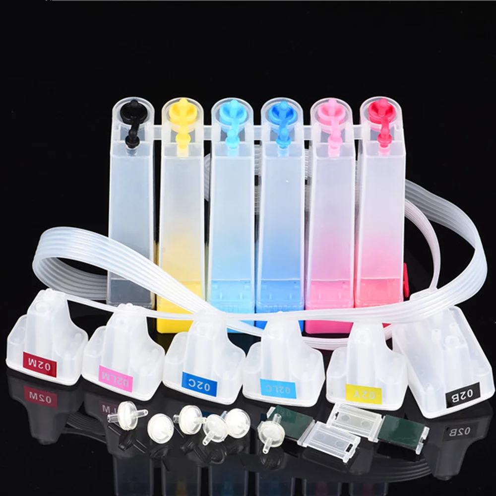 

ciss for HP 02 for HP Photosmart 3110/3310/8230/C5180/C6180/C6280/C7280/C8180/D6160/D7160/D7260/D7360/D7460